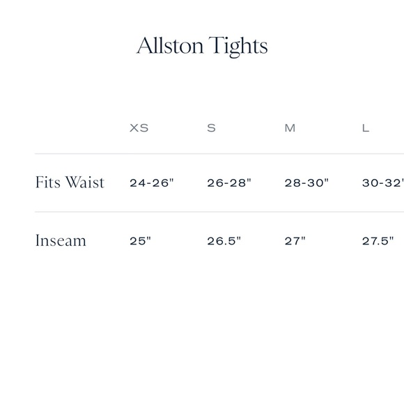 Tracksmith Women’s Allston running tights in Black, XS - Picture 2 of 12